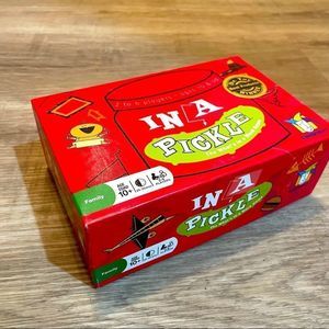 In a pickle family & friend card game; board game night fun & simple group game